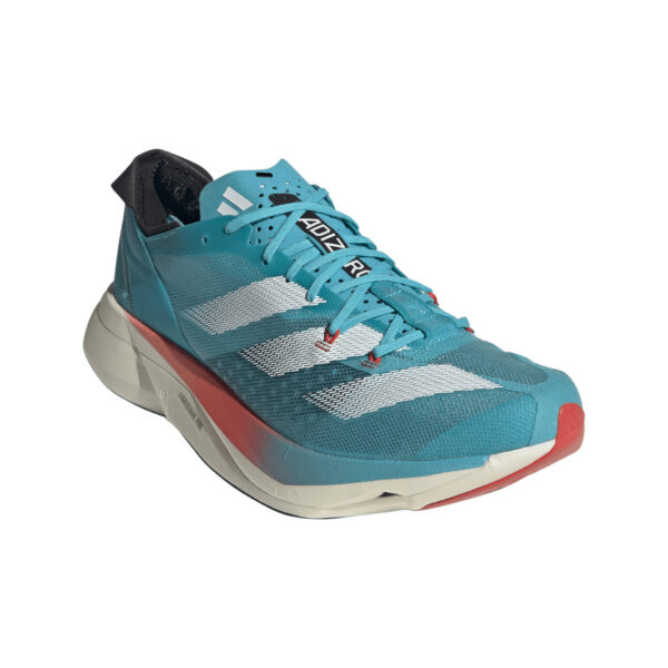 adidas adizero adios pro 3 - Lucid Cyan/Cloud White/Bright Red - Image 3