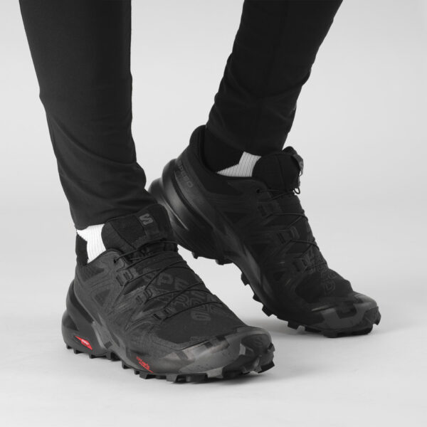 Salomon Men's Speedcross 6 - Black/Black/Phantom - Image 2