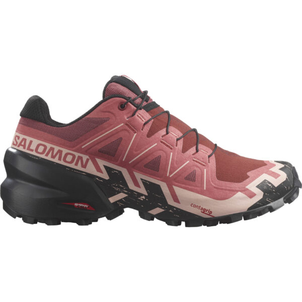 Salomon Women's Speedcross 6 - Cow Hide/Black/English Rose