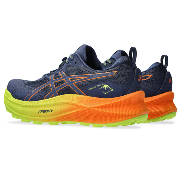 Asics Men's Trabuco Max 2 - Deep Ocean/Bright Orange - Image 4