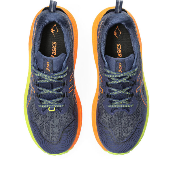 Asics Men's Trabuco Max 2 - Deep Ocean/Bright Orange - Image 5