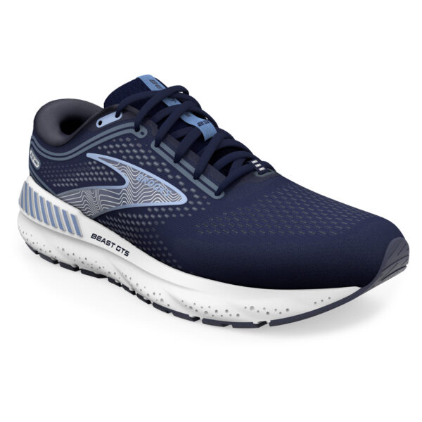 Brooks Men's Beast GTS 23 - Peacoat/Blue/White - Image 3