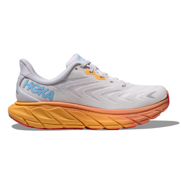 Hoka Women's Arahi 6 - Nimbus Cloud/Blanc De Blanc