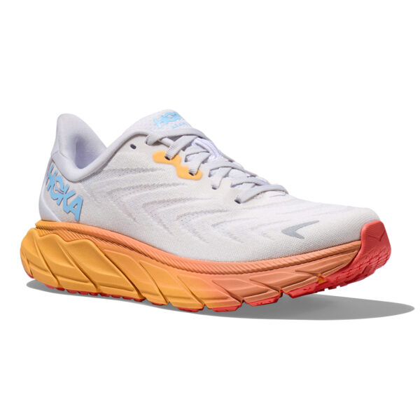 Hoka Women's Arahi 6 - Nimbus Cloud/Blanc De Blanc - Image 2