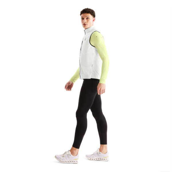 On Men's Weather Vest - White/Black - Image 2