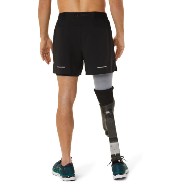Asics Men's Road 5" 2-in-1 Shorts - Performance Black - Image 2