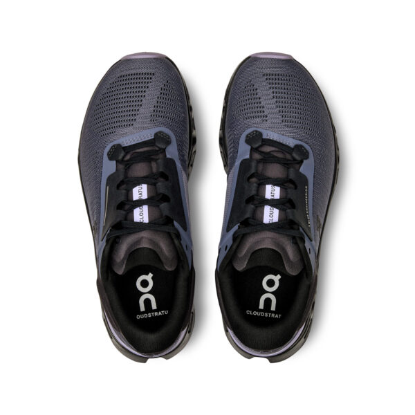 On Women's Cloudstratus 3 - Metal/Wisteria - Image 4