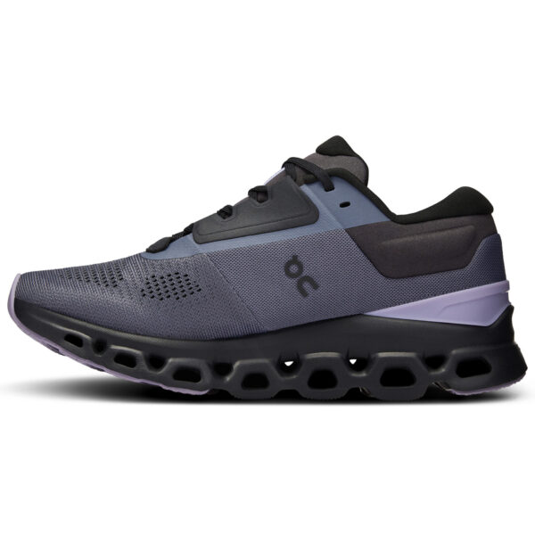 On Women's Cloudstratus 3 - Metal/Wisteria - Image 2