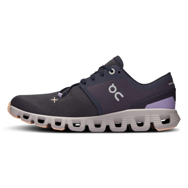 On Running Women's Cloud X 3 - Iron/Fade - Image 2