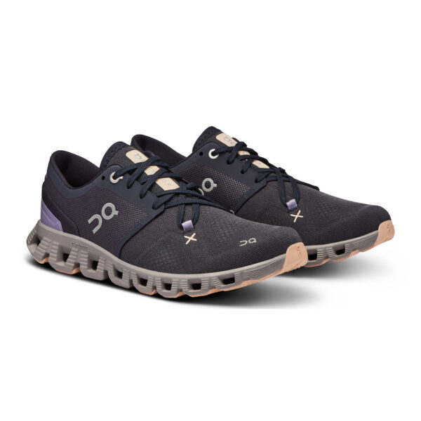 On Running Women's Cloud X 3 - Iron/Fade - Image 3