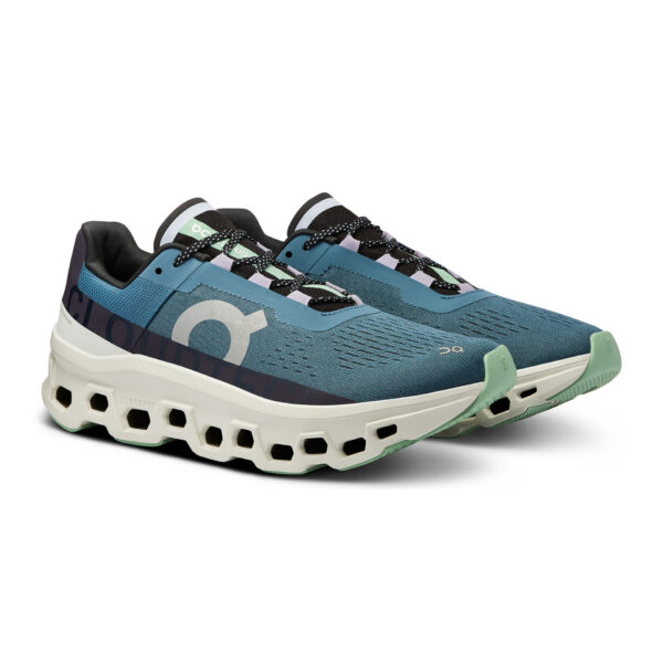 On Running Men's Cloudmonster - Dust/Vapor - Image 3