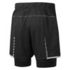 Ronhill Men's Tech Afterhours Twin Short - All Black - Image 2
