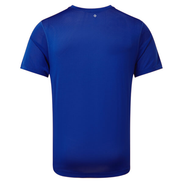 Ronhill Men's Tech S/S Tee - Dark Cobalt/Flame - Image 2