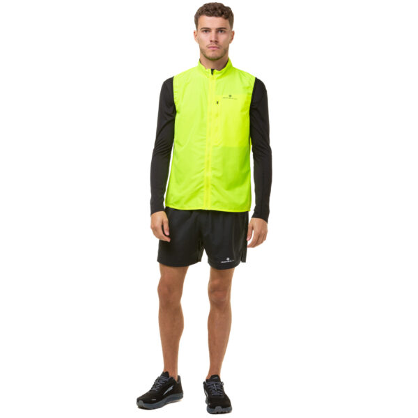 Ronhill Men's Core Gilet - Fluo Yellow/Black - Image 3