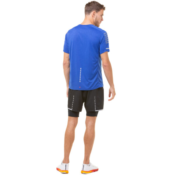 Ronhill Men's Tech Afterhours Twin Short - All Black - Image 3