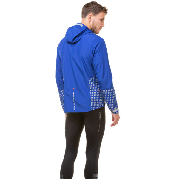 Ronhill Men's Tech Afterhours Jacket - Cobalt/Flame/Reflective - Image 4