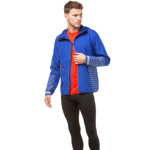 Ronhill Men's Tech Afterhours Jacket - Cobalt/Flame/Reflective - Image 5