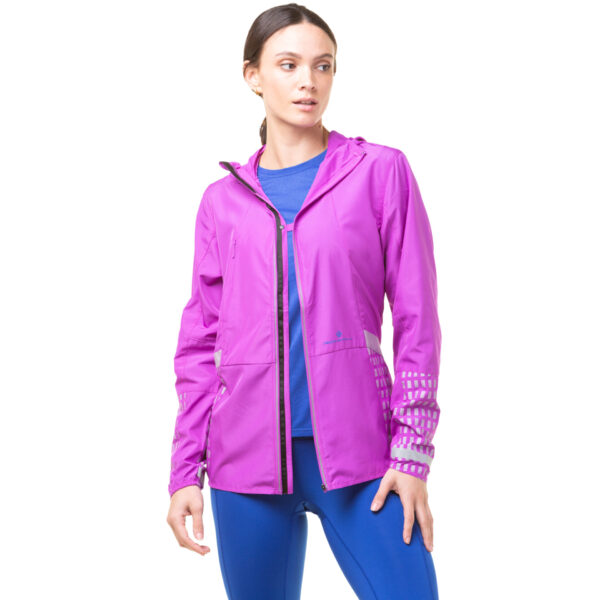 Ronhill Women's Tech Afterhours Jacket - Thistle/Cobalt/Reflective - Image 4