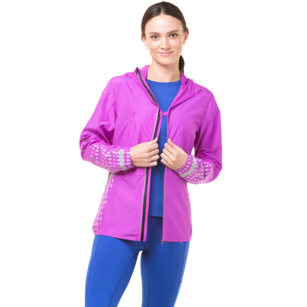 Ronhill Women's Tech Afterhours Jacket - Thistle/Cobalt/Reflective - Image 5