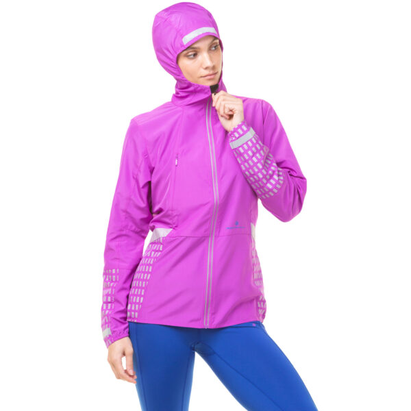 Ronhill Women's Tech Afterhours Jacket - Thistle/Cobalt/Reflective - Image 6