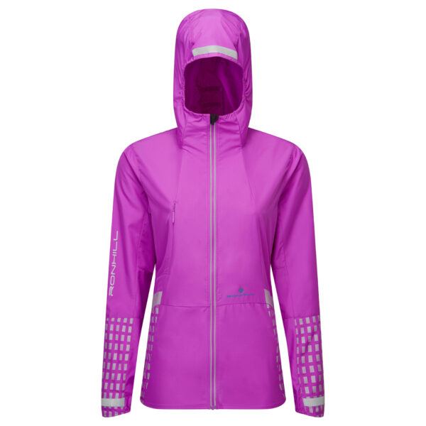 Ronhill Women's Tech Afterhours Jacket - Thistle/Cobalt/Reflective