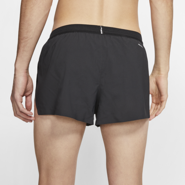 Nike Men's AeroSwift 2in Short - Black/White - Image 4