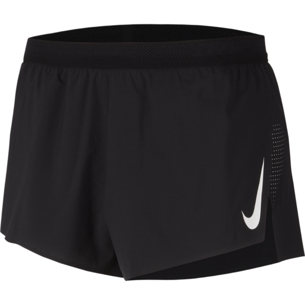 Nike Men's AeroSwift 2in Short - Black/White