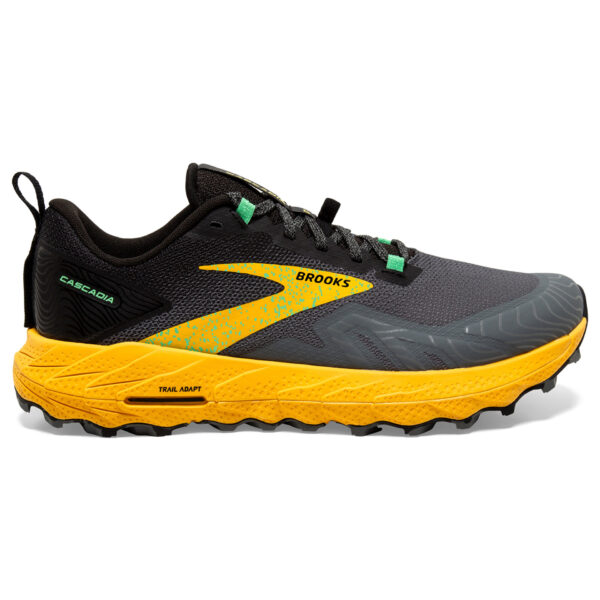 Brooks Men's Cascadia 17 - Lemon Chrome/Sedona Sage