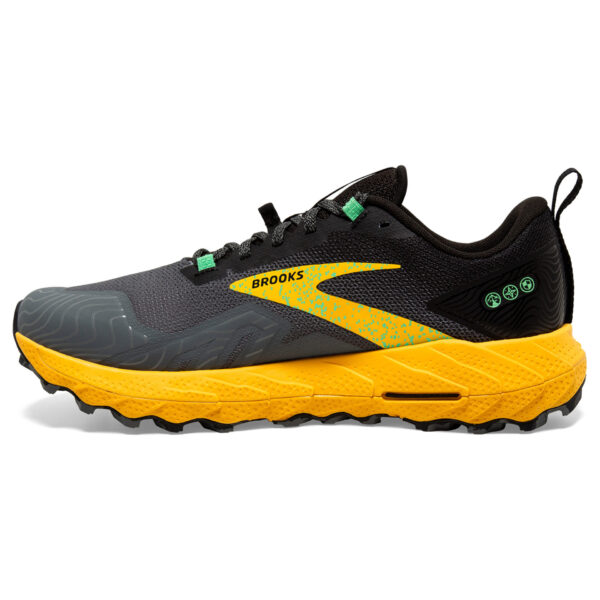 Brooks Men's Cascadia 17 - Lemon Chrome/Sedona Sage - Image 2