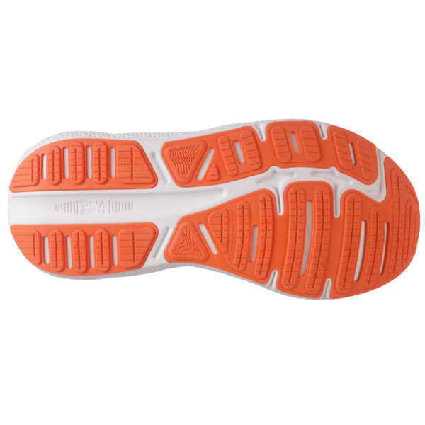 Brooks Men's Ghost Max - Red Orange/Black/Surf The Web - Image 6