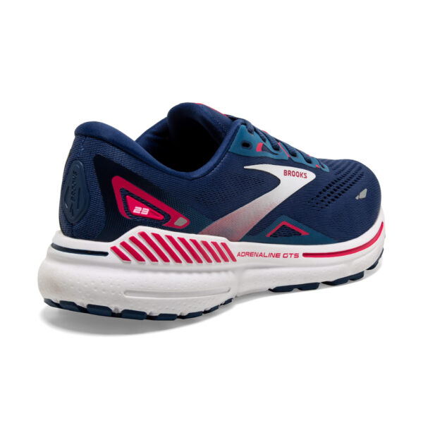 Brooks Women's Adrenaline GTS 23 - Blue/Raspberry/White - Image 5