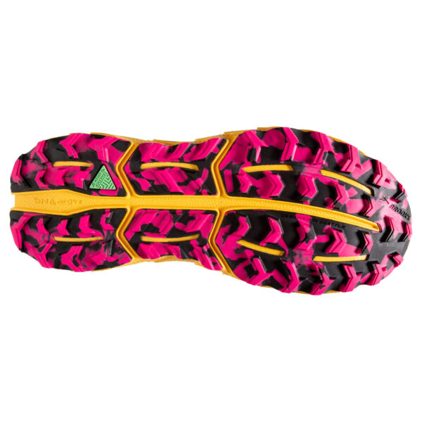 Brooks Women's Cascadia 17 - Diva Pink/Black/Lemon Chrome - Image 7