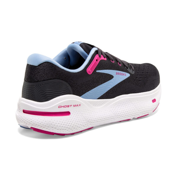 Brooks Women's Ghost Max - Ebony/Open Air/Lilac Rose - Image 5