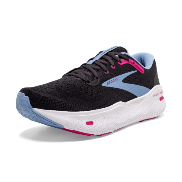 Brooks Women's Ghost Max - Ebony/Open Air/Lilac Rose - Image 4