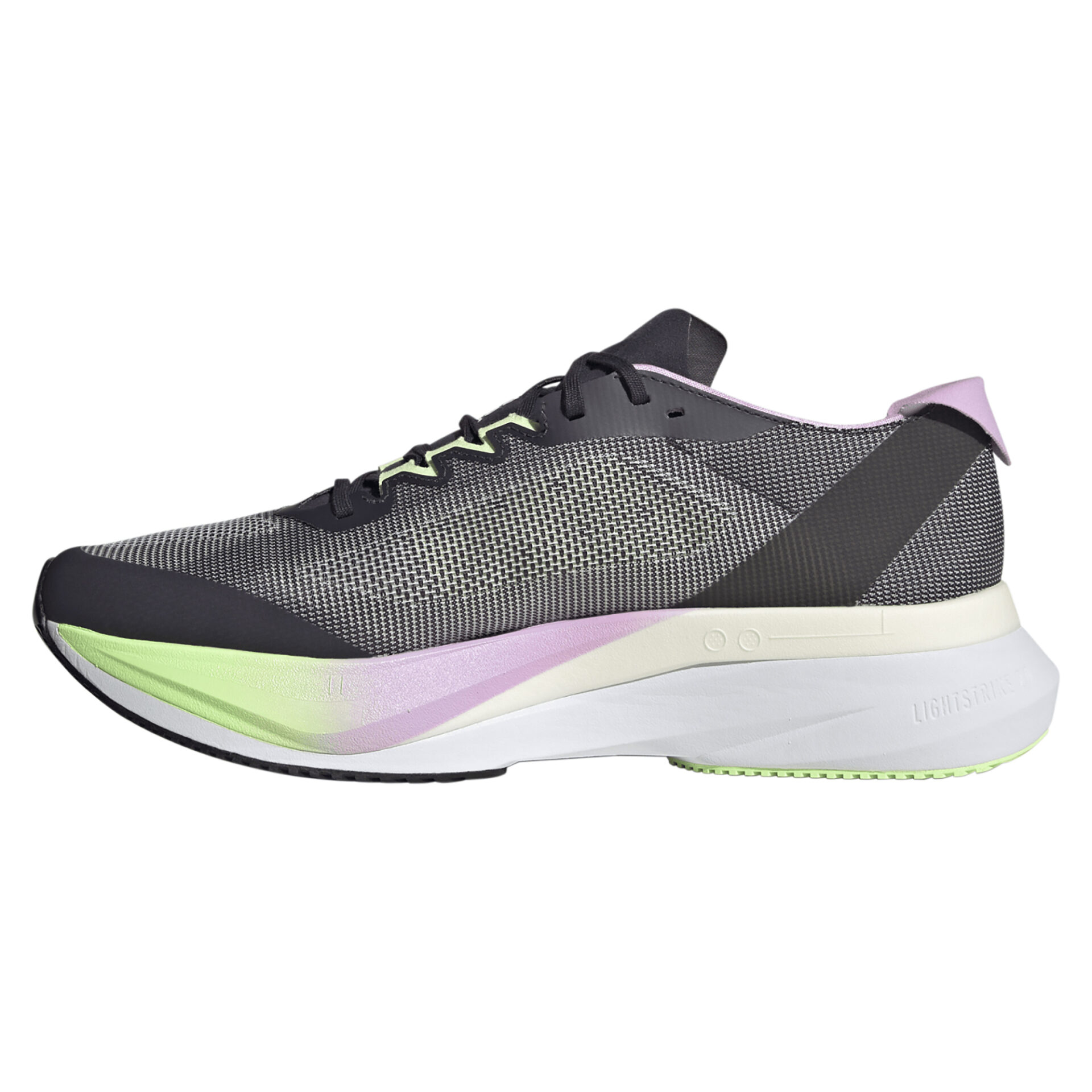 Adidas Men's Adizero Boston 12 - Aurora Black/Zero Metalic