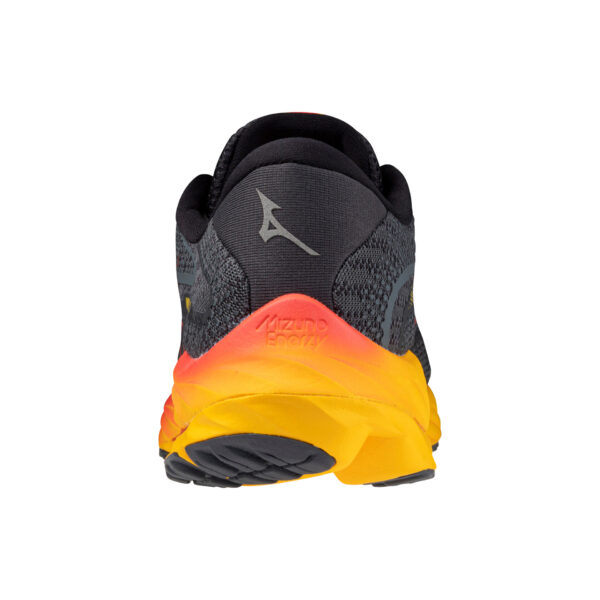 Mizuno Men's Wave Rider 27 - Turbulence/Cayenne/Citrus - Image 7