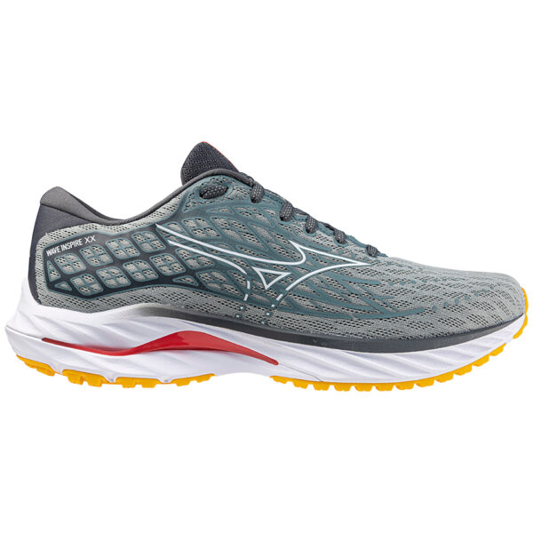Mizuno Men's Wave Inspire 20 - Abyss/White/Citrus