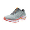 Mizuno Women's Wave Inspire 20 - Gray Mist/White/Dubarry - Image 3