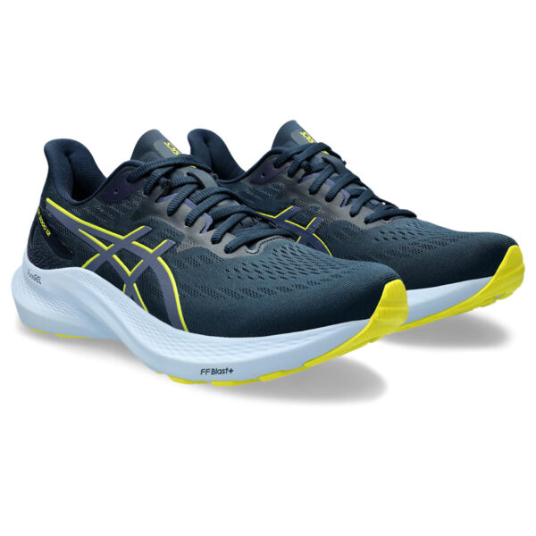 Asics Men's GT-2000 12 - French Blue/Bright Yellow - Image 3
