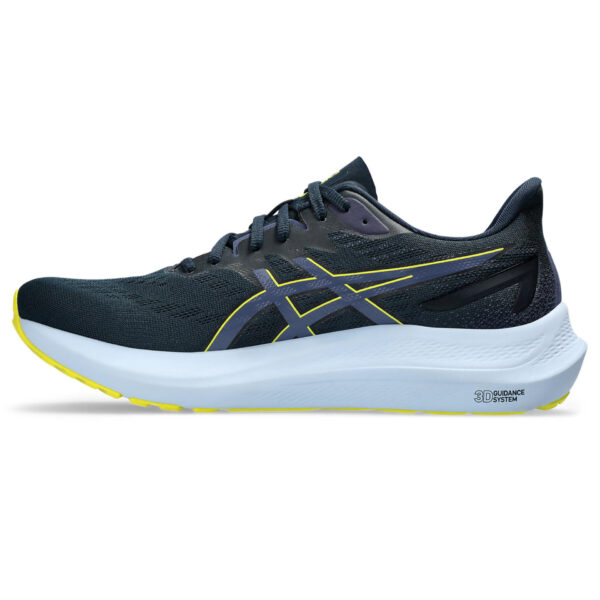 Asics Men's GT-2000 12 - French Blue/Bright Yellow - Image 2