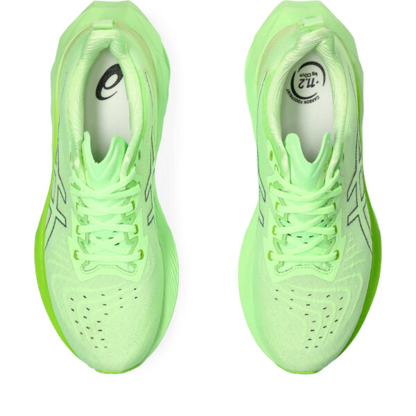 Asics Men's Novablast 4 - Illuminate Green/Lime Burst - Image 5