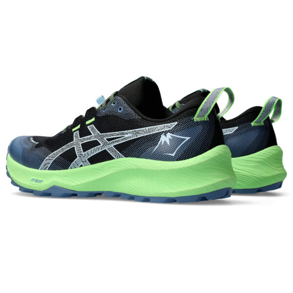 Asics Men's GEL-Trabuco 12 - Black/Light Blue - Image 4