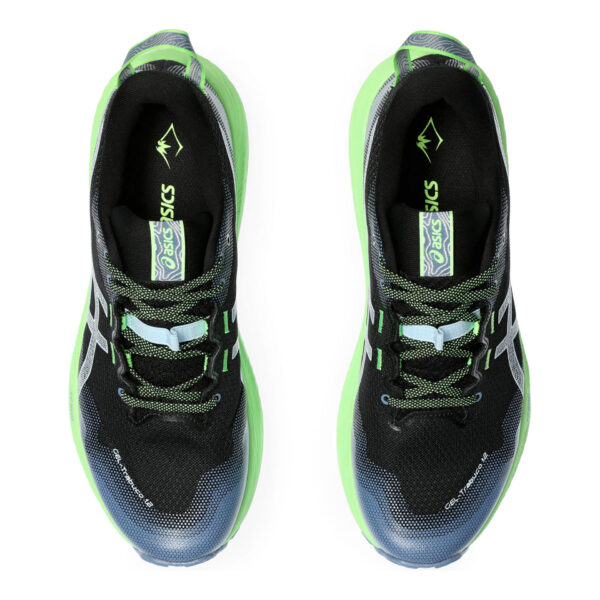 Asics Men's GEL-Trabuco 12 - Black/Light Blue - Image 5