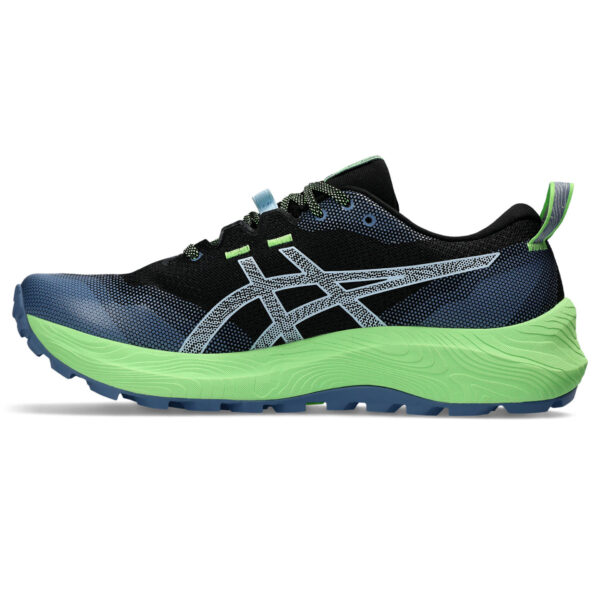 Asics Men's GEL-Trabuco 12 - Black/Light Blue - Image 2