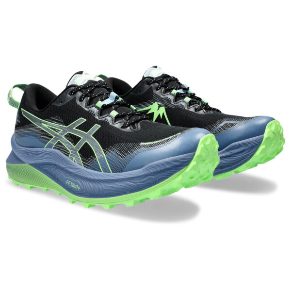 Asics Men's Trabuco Max 3 - Black/Illuminate Green - Image 3