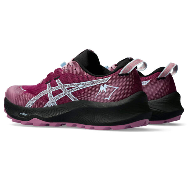 Asics Women's GEL-Trabuco 12 - Blackberry/Light Blue - Image 4