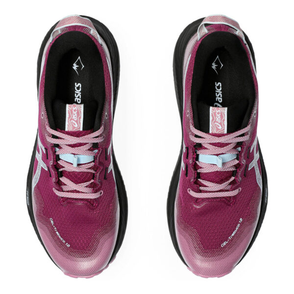 Asics Women's GEL-Trabuco 12 - Blackberry/Light Blue - Image 5