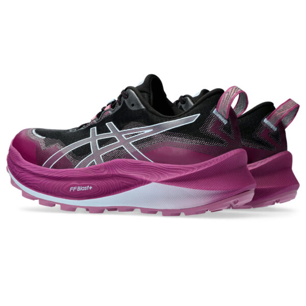 Asics Women's Trabuco Max 3 - Black/Light Blue - Image 4