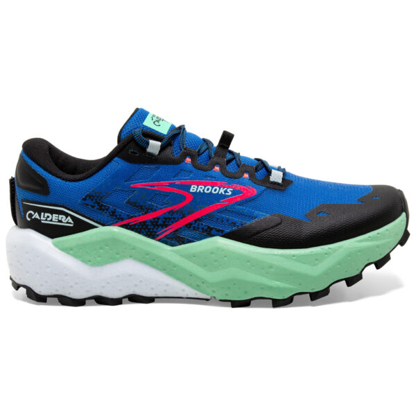 Brooks Men's Caldera 7 - Victoria Blue/Black/Spring Bud