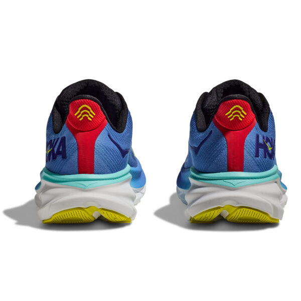 Hoka Men's Clifton 9 - Virtual Blue/Cerise - Image 8